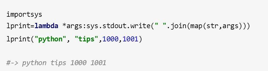 学Python需知道的30个技巧