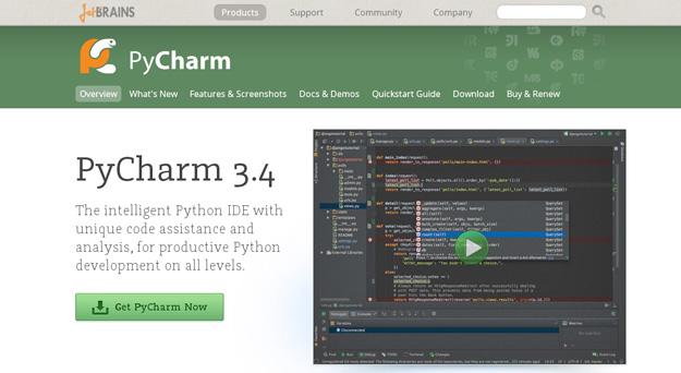10款顶尖的Python编程环境,我喜欢pycharm,你呢?