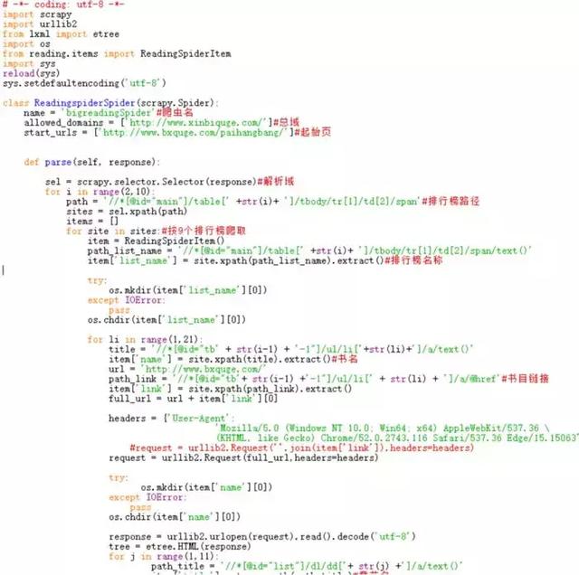 谁当年还没看过几本小说!我用Python爬取全站的的小说!