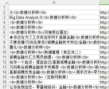 都说Python找不到工作？那这些岗位都是什么？零基础爬智联！