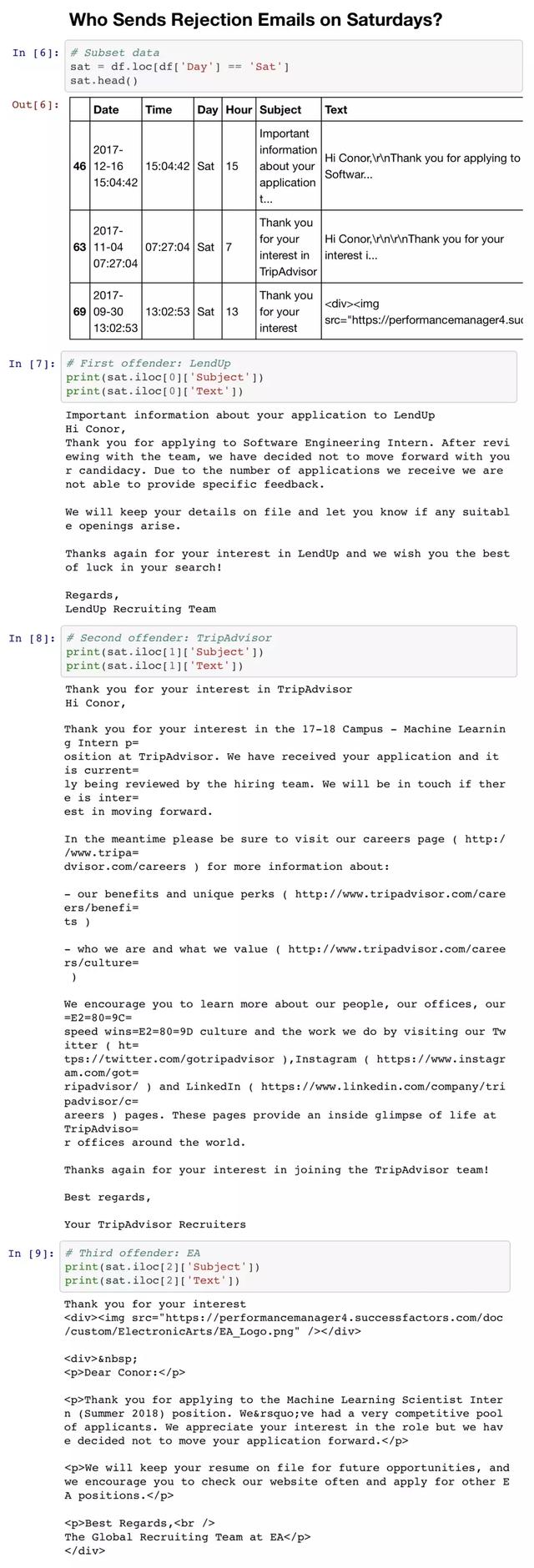 求职失败了90次之后,我用Python扒出了HR发拒信的规律!原来如此