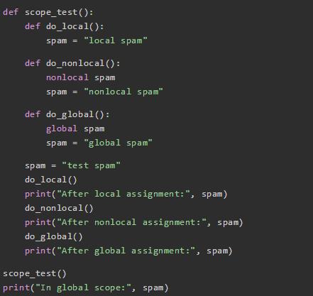 Python 命名空间和作用域!偏冷门的知识点,你知道吗?