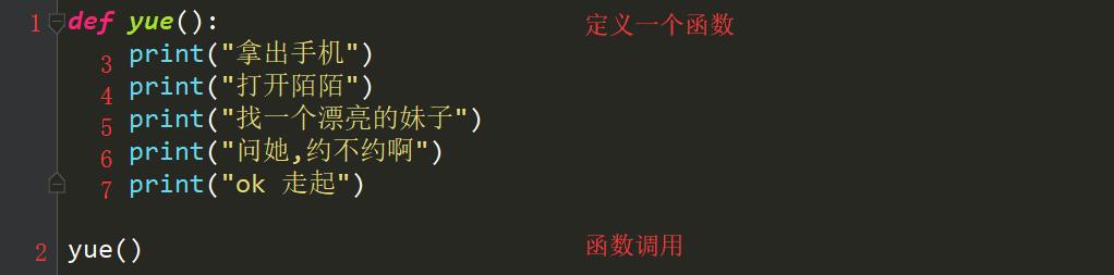 俗人说Python函数,果然通俗易懂!