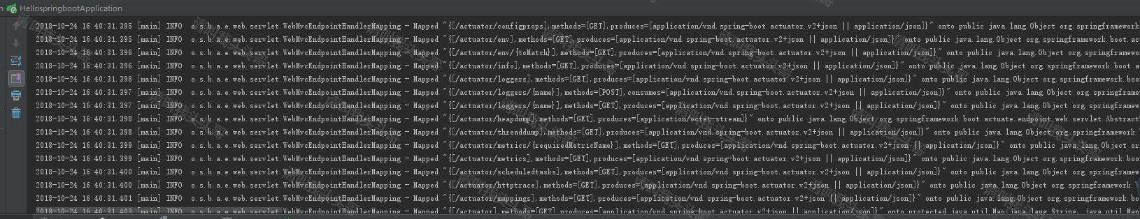 SpringBoot(十)应用监控Actuator