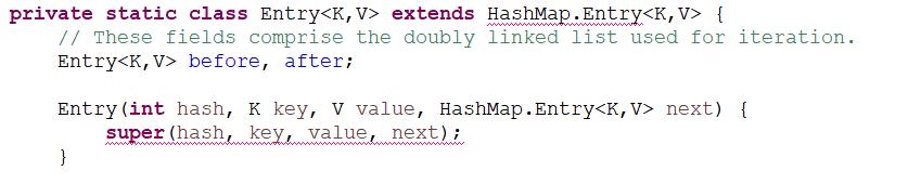 Java集合之LinkedHashMap