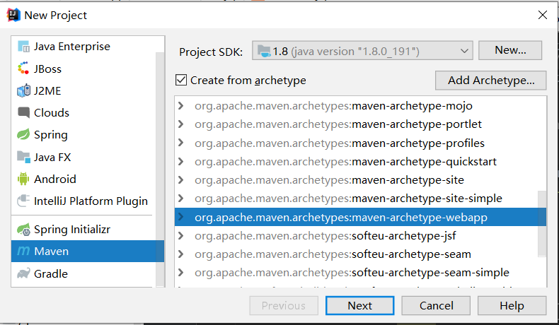 新建maven的webapp