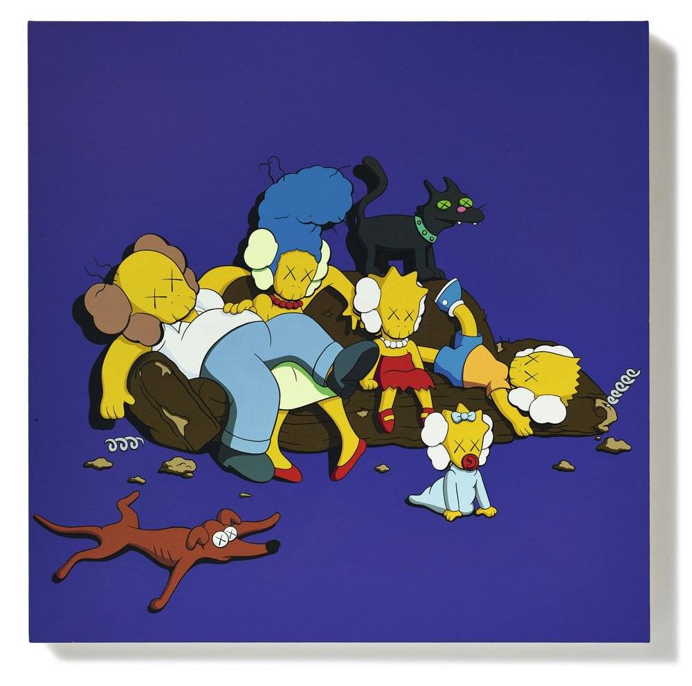 kaws,曾经你当他只是ut,昨天他拍出一亿
