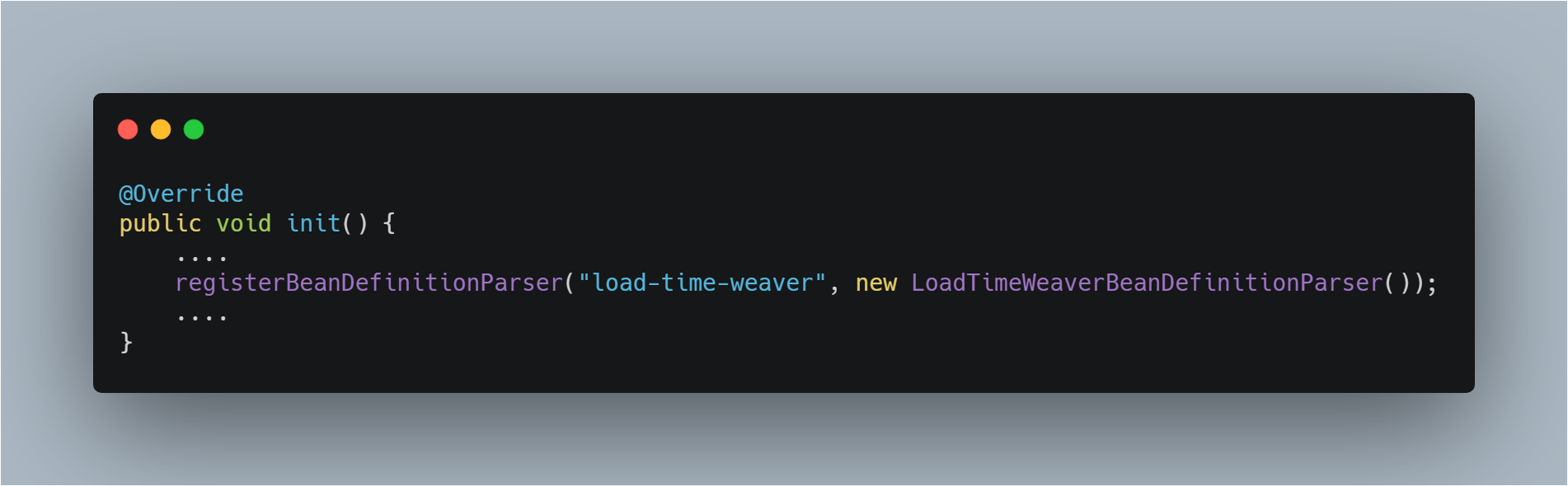 ContextNamespaceHandler 源码