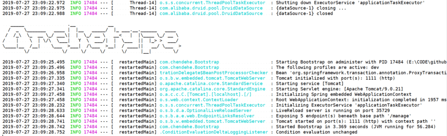 Devtools 重启