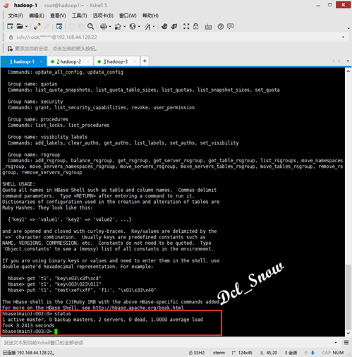hbaseshell004 hbaseshell004
