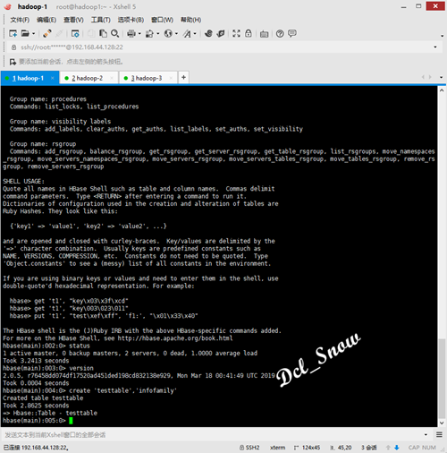 hbaseshell006 hbaseshell006