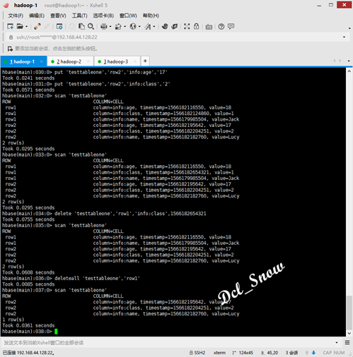 hbaseshell022 hbaseshell022
