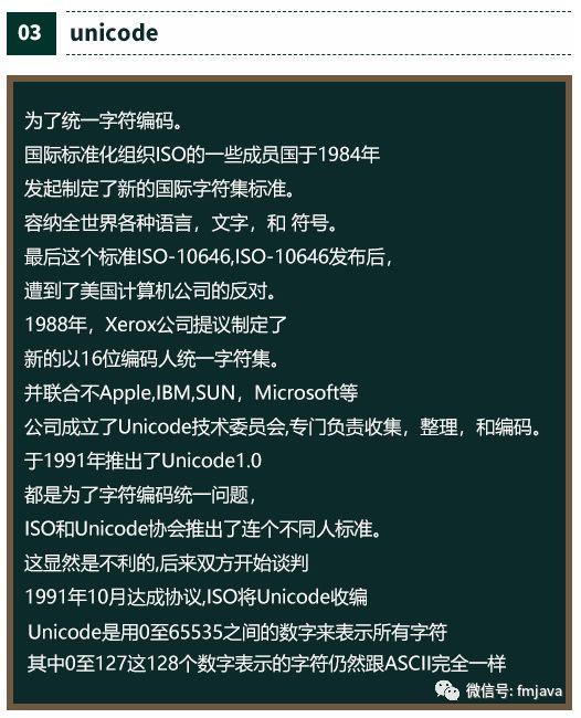字符集编码的由来与演变