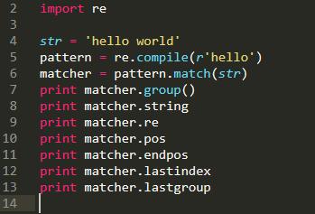 re模块语法—python正则表达式