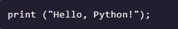 python 3 的解释器