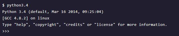 python 3 的解释器