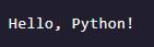 python 3 的解释器