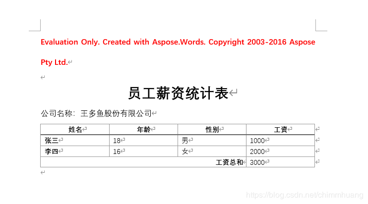 结果展示