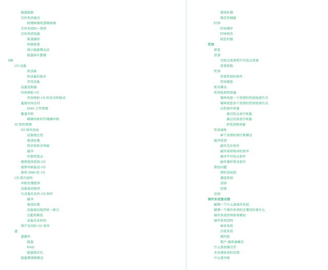 GitHub上国内首推的第一本15w字程序员必备计算机操作系统文档