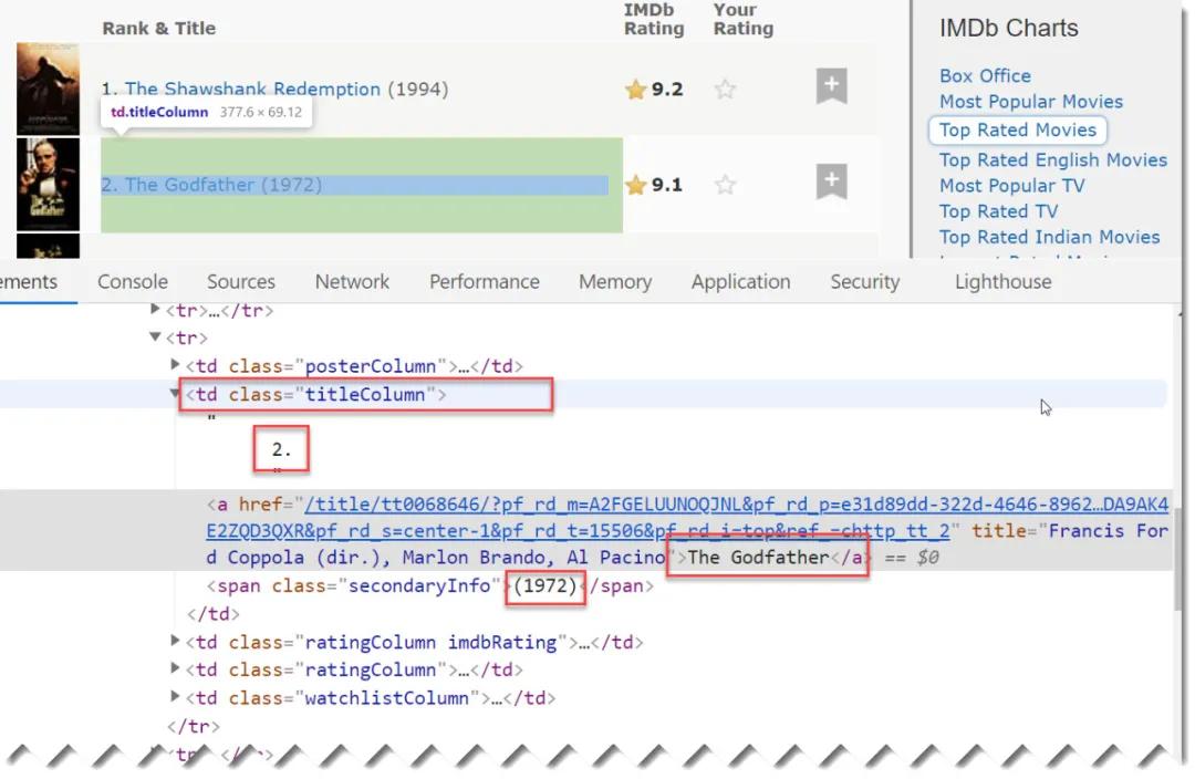 Python爬取全球是最大的电影数据库网站IMDb数据